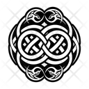 پیش‌نمایش فایل twin-serpent-14476734 از پک نمادها پاگانی اسلاوی