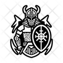 پیش‌نمایش فایل warrior-shield-14476741 از پک نمادها پاگانی اسلاوی