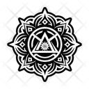 پیش‌نمایش فایل mandala-14410233 از پک نمادها ماسونی