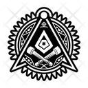 پیش‌نمایش فایل masonic-circle-14410242 از پک نمادها ماسونی