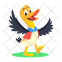 پیش‌نمایش فایل dancing-duck-15808994 از پک حیوانات