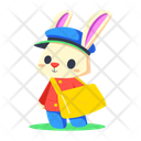پیش‌نمایش فایل mailman-rabbit-15809043 از پک حیوانات