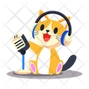 پیش‌نمایش فایل podcast-cat-15809057 از پک حیوانات