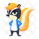 پیش‌نمایش فایل snazzy-skunk-15809086 از پک حیوانات