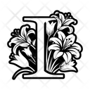 پیش‌نمایش فایل logo-15928675 از پک مجموعه هنری لوگو حروف گل‌دار