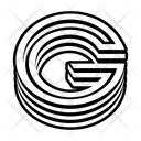 پیش‌نمایش فایل g-monogram-15928781 از پک مجموعه هنری لوگو حرف G حروف