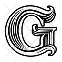 پیش‌نمایش فایل g-symbol-15928785 از پک مجموعه هنری لوگو حرف G حروف