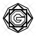 پیش‌نمایش فایل g-symbol-15928786 از پک مجموعه هنری لوگو حرف G حروف