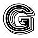 پیش‌نمایش فایل g-symbol-15928787 از پک مجموعه هنری لوگو حرف G حروف