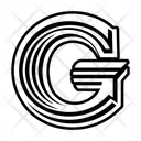 پیش‌نمایش فایل logo-15928767 از پک مجموعه هنری لوگو حرف G حروف