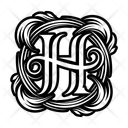 پیش‌نمایش فایل h-logo-15934198 از پک مجموعه هنری لوگو حرف H حروف