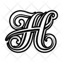 پیش‌نمایش فایل logo-15934210 از پک مجموعه هنری لوگو حرف H حروف