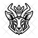 پیش‌نمایش فایل antlers-symbol-16121694 از پک آهو