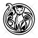 پیش‌نمایش فایل cat-symbol-16176177 از پک گربه