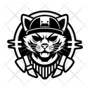 پیش‌نمایش فایل feline-symbol-16176189 از پک گربه