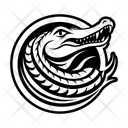 پیش‌نمایش فایل alligator-face-16176202 از پک کروکودیل