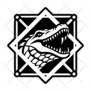 پیش‌نمایش فایل alligator-logo-16176211 از پک کروکودیل