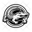 پیش‌نمایش فایل alligator-logo-16176213 از پک کروکودیل