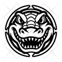 پیش‌نمایش فایل alligator-symbol-16176219 از پک کروکودیل