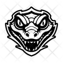 پیش‌نمایش فایل alligator-symbol-16176222 از پک کروکودیل