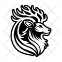 پیش‌نمایش فایل reindeer-face-16177873 از پک گوزن