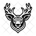 پیش‌نمایش فایل reindeer-face-16177874 از پک گوزن