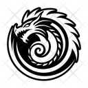 پیش‌نمایش فایل dragon-symbol-16178223 از پک اژدها