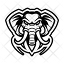 پیش‌نمایش فایل elephant-face-16178404 از پک فیل