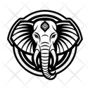 پیش‌نمایش فایل elephant-logo-16178413 از پک فیل