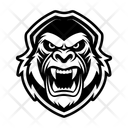 پیش‌نمایش فایل angry-gorilla-16257975 از پک گوریل