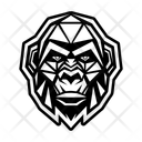 پیش‌نمایش فایل gorilla-face-16257976 از پک گوریل