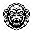 پیش‌نمایش فایل gorilla-face-16257978 از پک گوریل