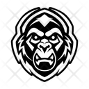 پیش‌نمایش فایل gorilla-face-16257979 از پک گوریل