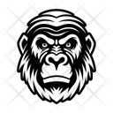 پیش‌نمایش فایل gorilla-head-16257980 از پک گوریل