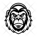 پیش‌نمایش فایل gorilla-head-16257983 از پک گوریل