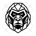 پیش‌نمایش فایل gorilla-logo-16257984 از پک گوریل