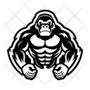 پیش‌نمایش فایل gorilla-logo-16257986 از پک گوریل