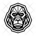 پیش‌نمایش فایل gorilla-logo-16257987 از پک گوریل