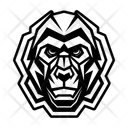 پیش‌نمایش فایل gorilla-mascot-16257990 از پک گوریل