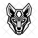 پیش‌نمایش فایل jackal-logo-16258440 از پک شغال