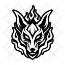 پیش‌نمایش فایل jackal-logo-16258443 از پک شغال