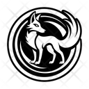 پیش‌نمایش فایل jackal-symbol-16258449 از پک شغال