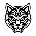 پیش‌نمایش فایل jaguatirica-symbol-16291122 از پک گربه وحشی