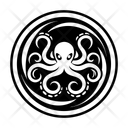 پیش‌نمایش فایل octopus-logo-16305850 از پک اختاپوس