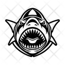پیش‌نمایش فایل shark-face-16311080 از پک کوسه