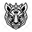 پیش‌نمایش فایل rhino-face-16310973 از پک کرگدن