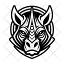 پیش‌نمایش فایل rhino-head-16310976 از پک کرگدن
