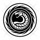 پیش‌نمایش فایل serpente-symbol-16322378 از پک مار