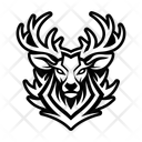 پیش‌نمایش فایل deer-face-16326793 از پک گوزن نر