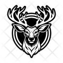 پیش‌نمایش فایل deer-symbol-16326816 از پک گوزن نر